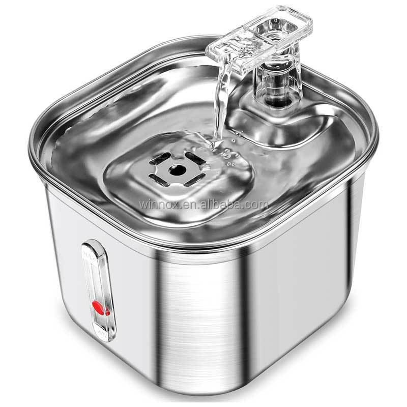 Pet Fountain Supplier - Automatic Stainless Steel Dispenser