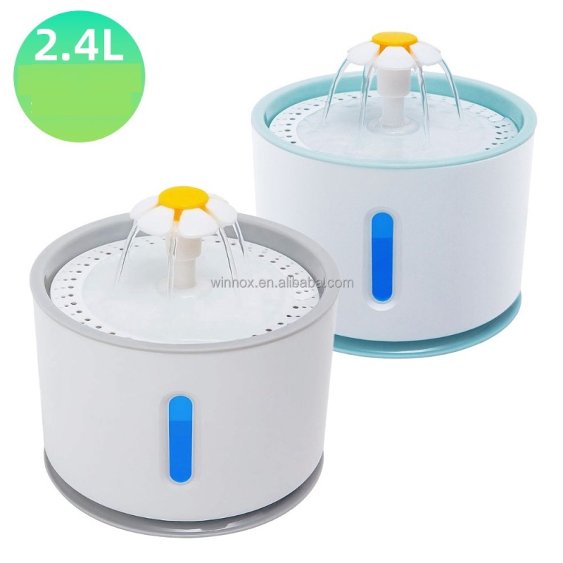 Pet Water Fountain Supplier - Portable Plastic Customizable
