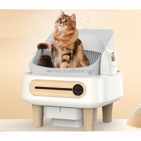 Cat Litter Box Supplier - APP Control Dual Safety Sensors