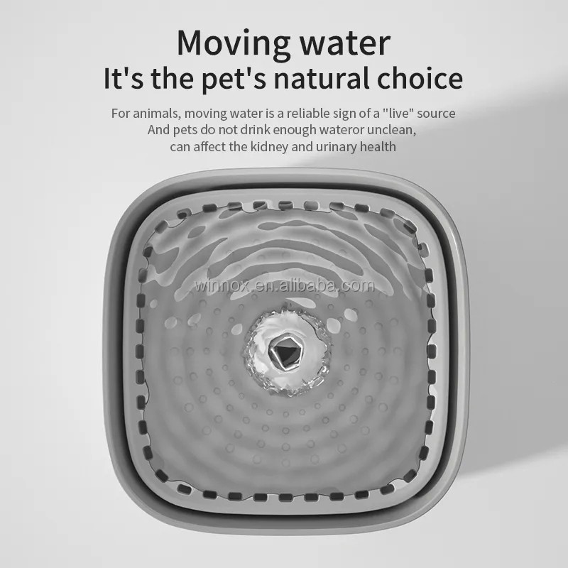 Cat Water Fountain Supplier - 3L Auto Filter USB Electric Mute