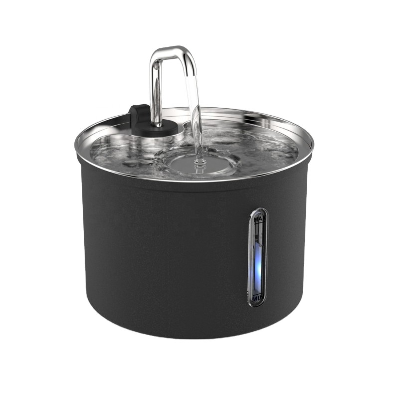 Pet Water Dispenser Manufacturer - 3L Rounded Portable Quiet