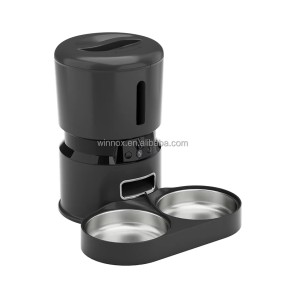 Pet Feeder Supplier - Double Bowl Automatic Stainless Steel