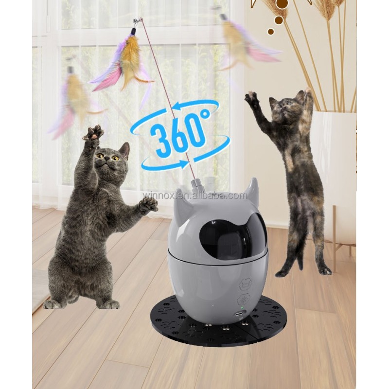 Cat Toy Manufacturer - 3 in 1 Self-amusement Laser Device