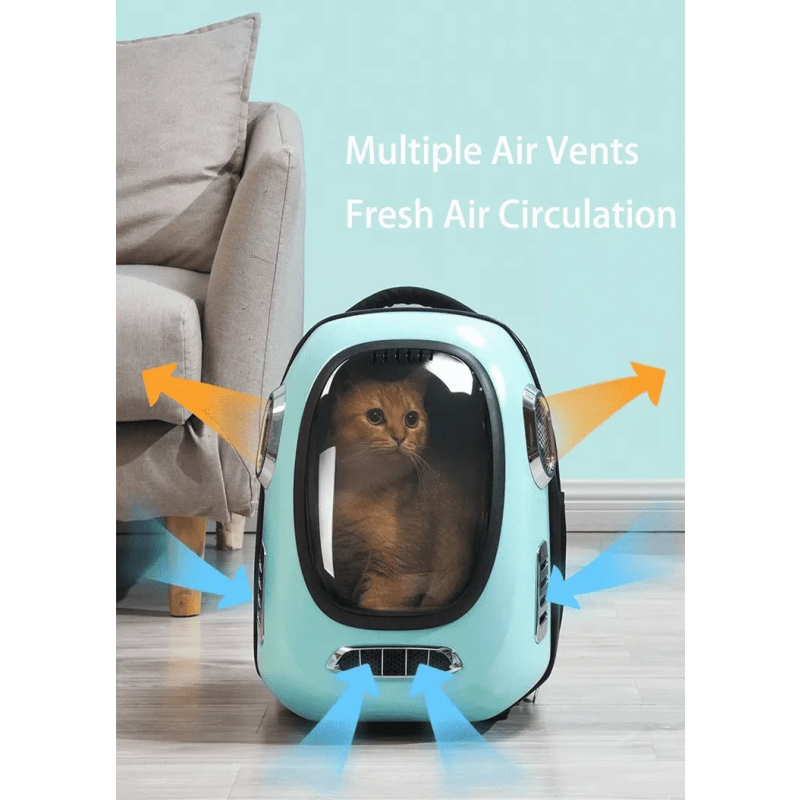 Pet Backpack Manufacturer - Bluetooth-Controlled Smart Fan