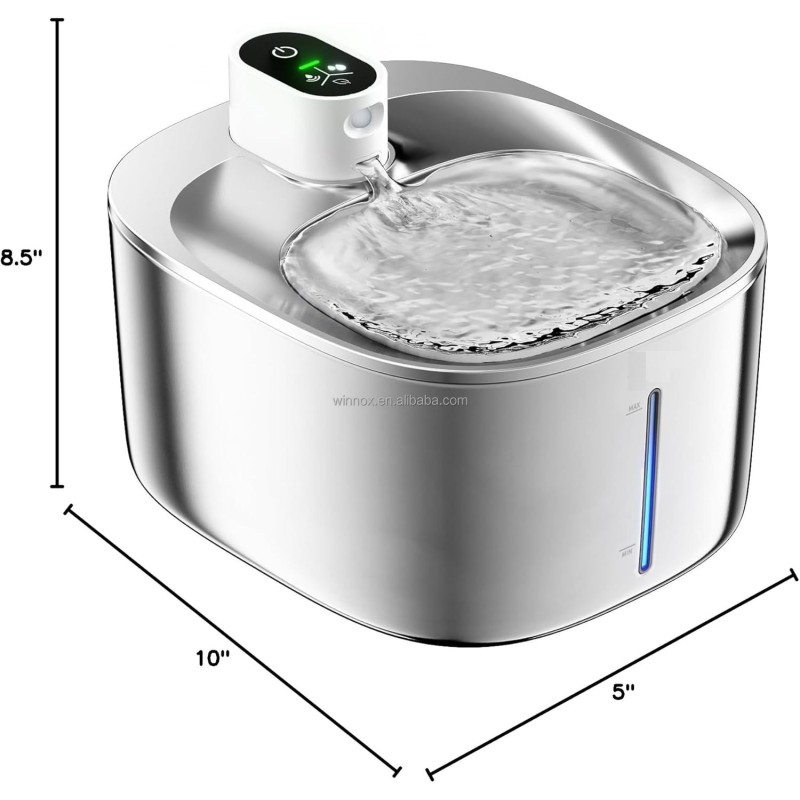 Pet Water Bowl Factory - Wireless Sensor Automatic Fountain