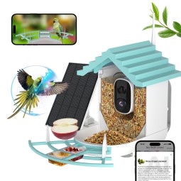 Bird Feeder Factory - 4MP Solar Powered Metal APP