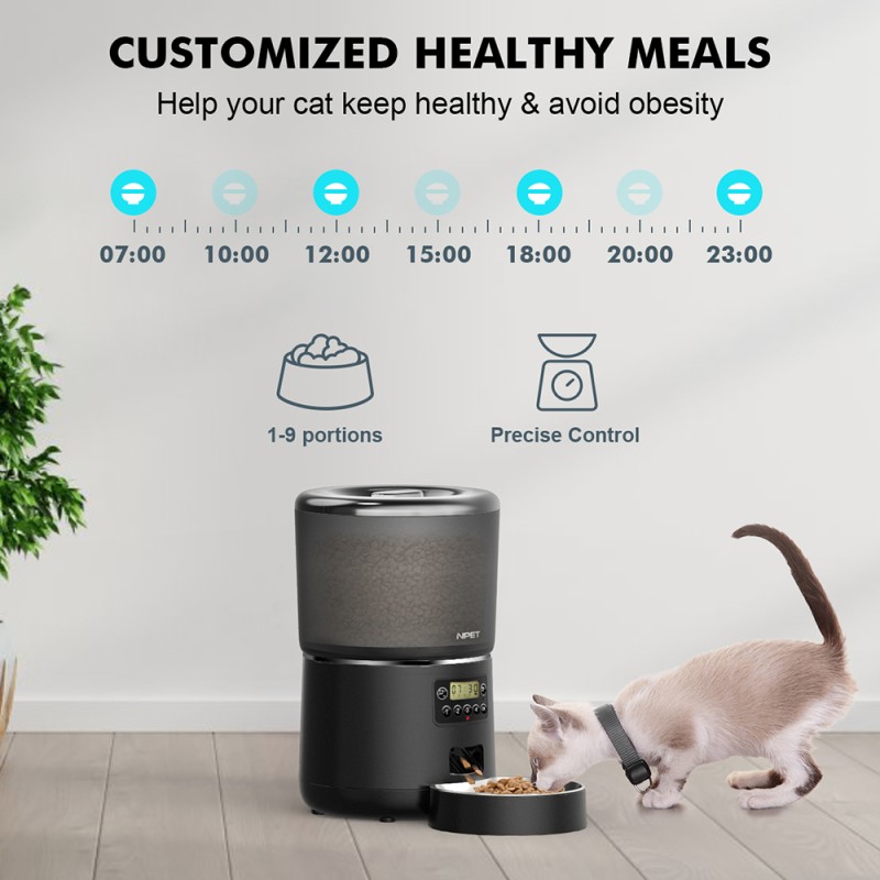 Pet Feeder Manufacturer - 4L Tuya App Control Wifi Camera