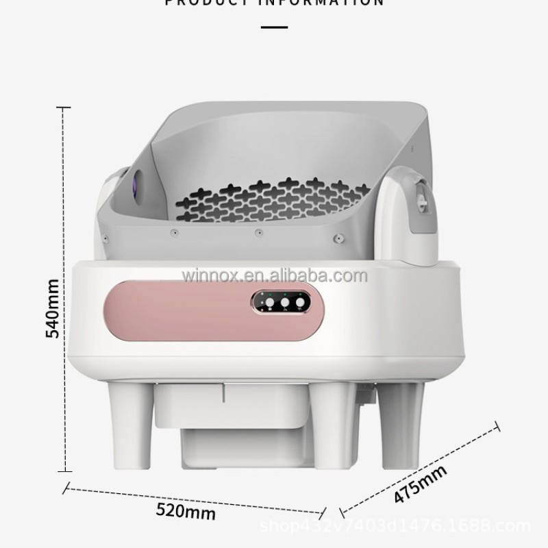 Cat Toilet Supplier - Round Automatic Remote Control