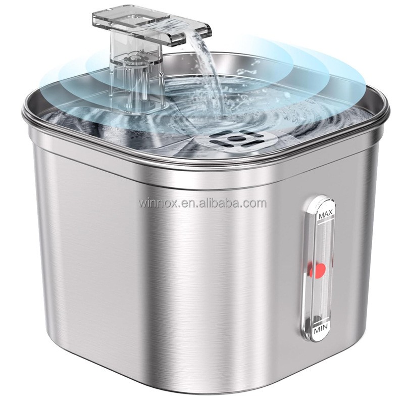 Pet Fountain Supplier - Automatic Stainless Steel Dispenser