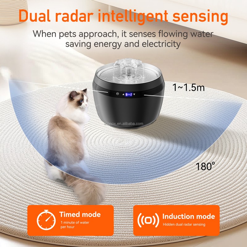 Pet Water Dispenser Manufacturer - 2L Wireless Constant Temperature