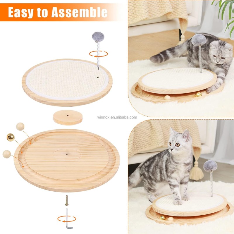 Cat Scratching Board Supplier - Premium Natural Dyes Beech