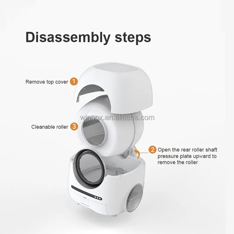 Cat Litter Box Supplier - Electric No Smell APP Control