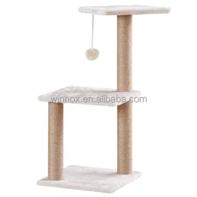 Cat Tree Factory - Carpet Fabric Linen Climbing Rack