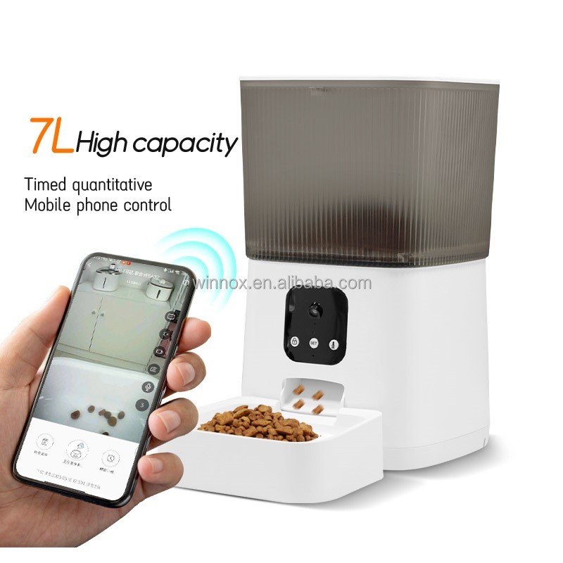 Pet Feeder Factory - 7L Tuya App Control WiFi Automatic