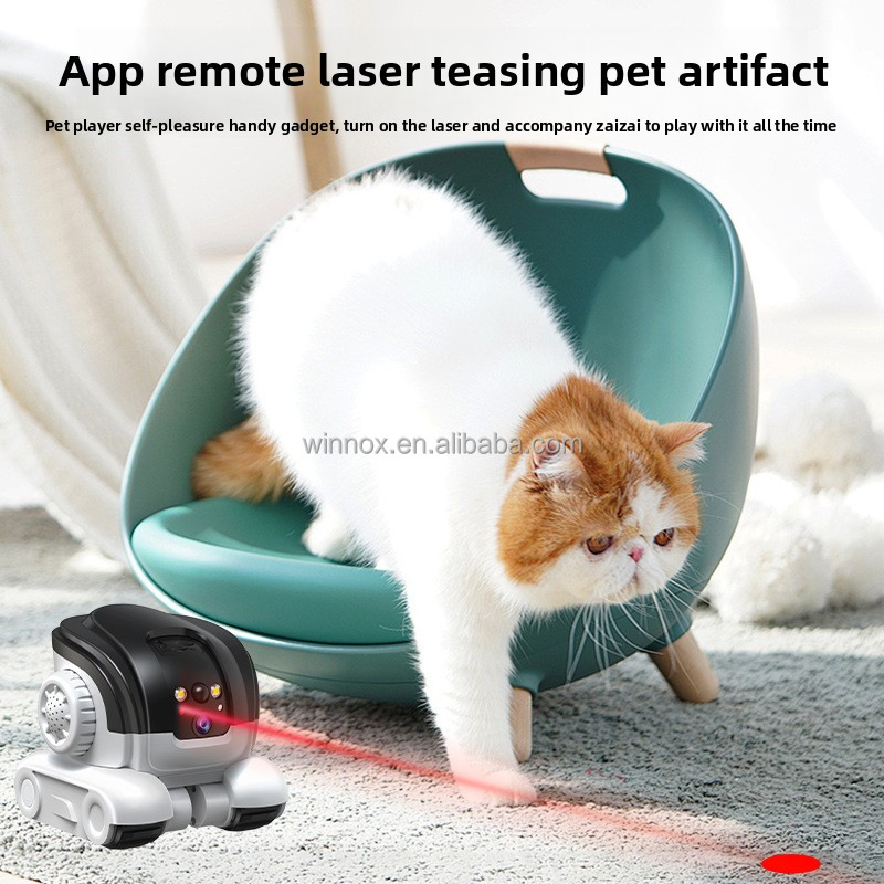 Pet Toy Supplier - App Remote Laser Teasing Camera