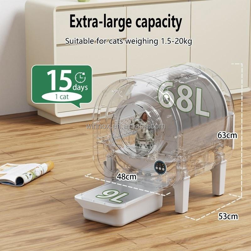 Cat Litter Box Factory - App Control Intelligent Self Cleaning
