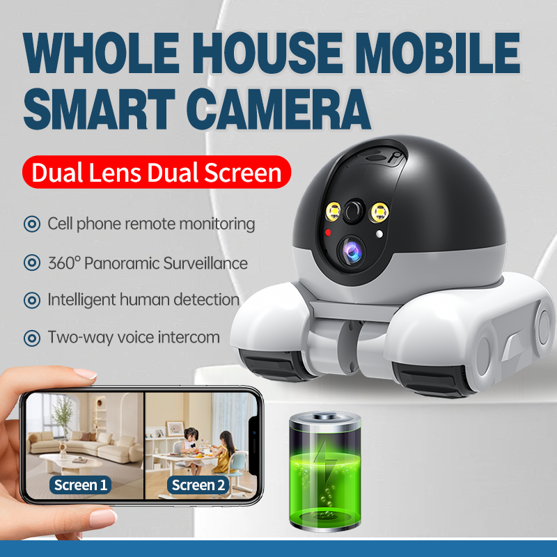Pet Camera Factory - 2.4Ghz Moving Robot Smart Detection