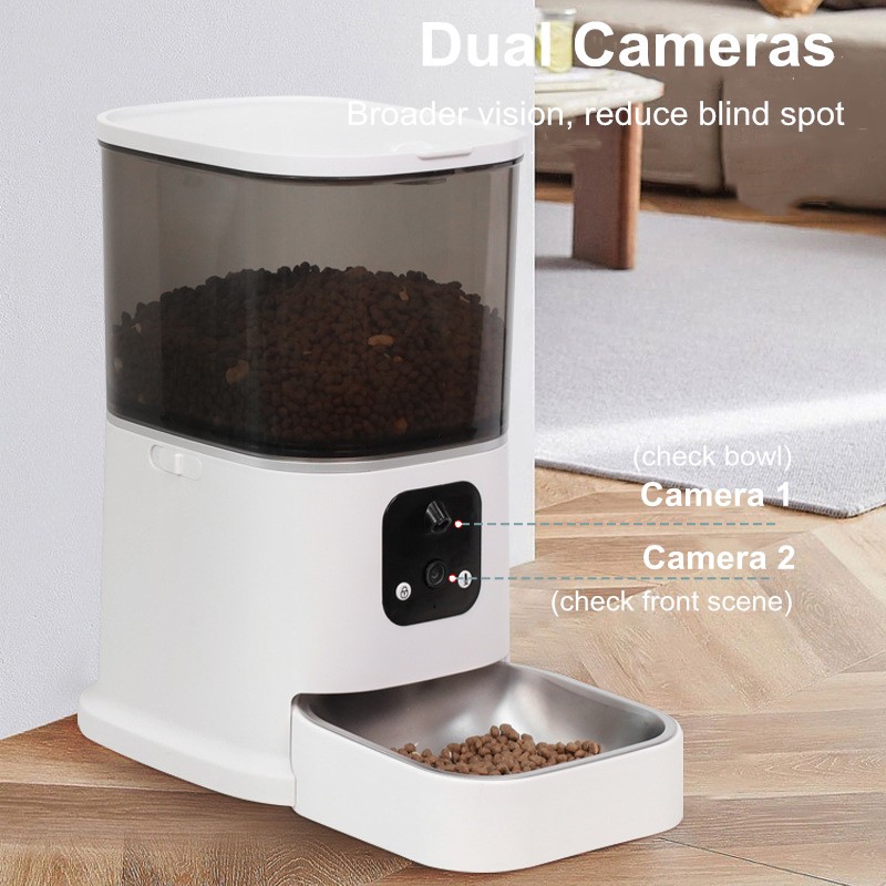 Pet Feeder Manufacturer - 6L WiFi Bluetooth Dual Power