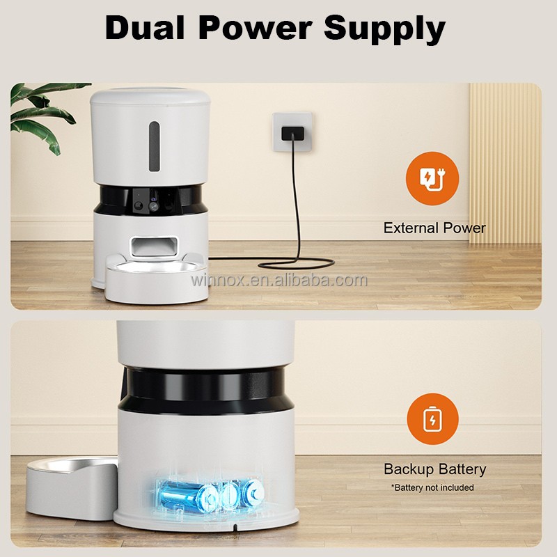 Pet Feeder Factory - Battery Operated Hopper Video Wifi