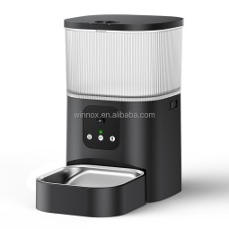 Pet Feeder Supplier - 3L Black Voice Feeding Wifi App