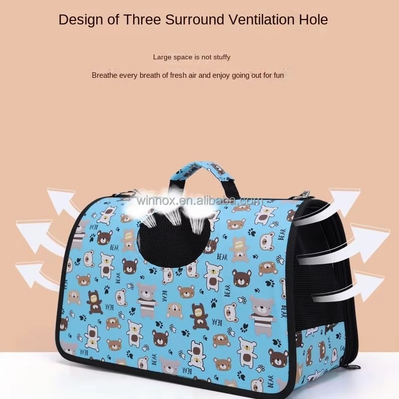 Pet Backpack Supplier - Foldable Oxford Single Shoulder