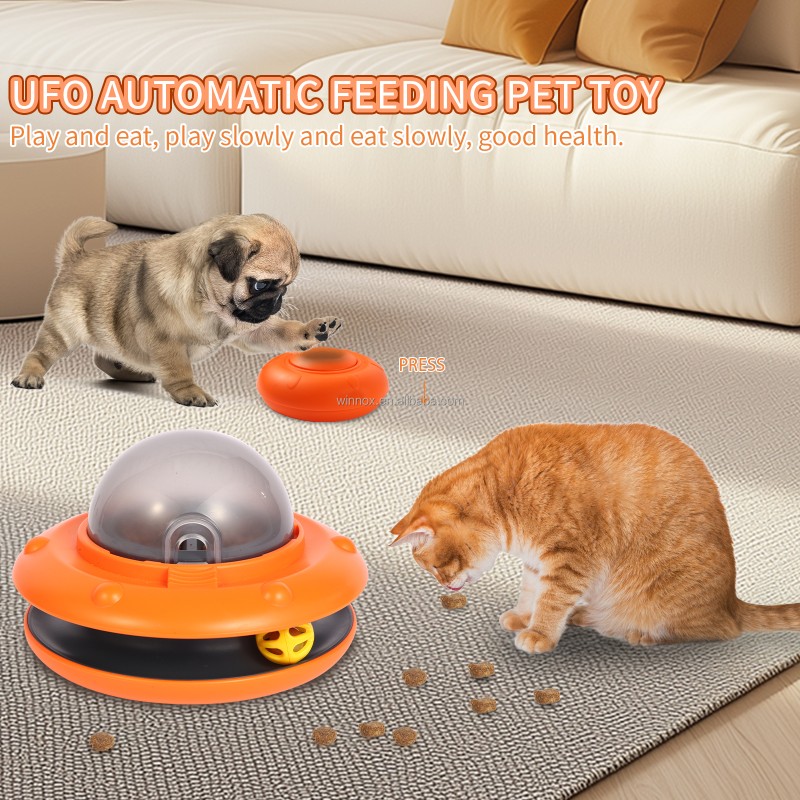 Pet Chew Toy Supplier - Interactive Leaking Hole Flying Disc