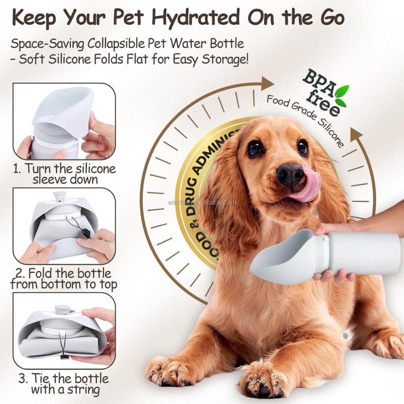 Pet Water Dispenser Factory - Collapsible Food Grade Silicone