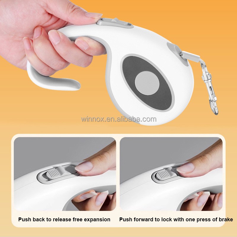 Dog Leash Supplier - Custom Logo Retractable Nylon