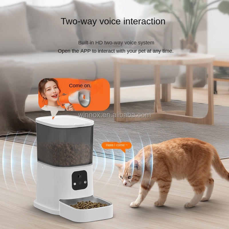 Pet Feeder Factory - 6L Wifi Camera Tuya App Control