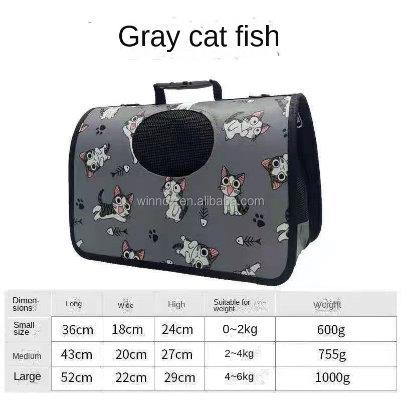 Pet Backpack Supplier - Foldable Oxford Single Shoulder