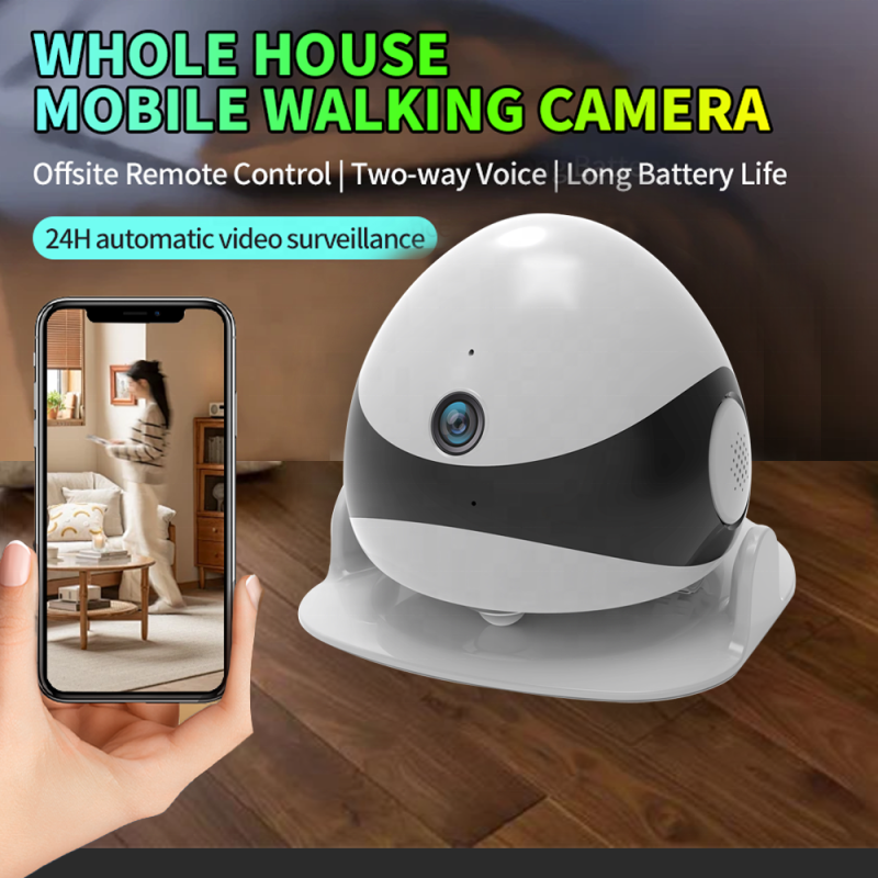 Pet Camera Manufacturer - 1080P Battery Auto-Recharge