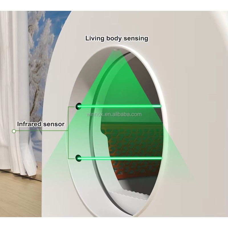 Cat Litter Box Factory - Low Noise 68L Self-Cleaning