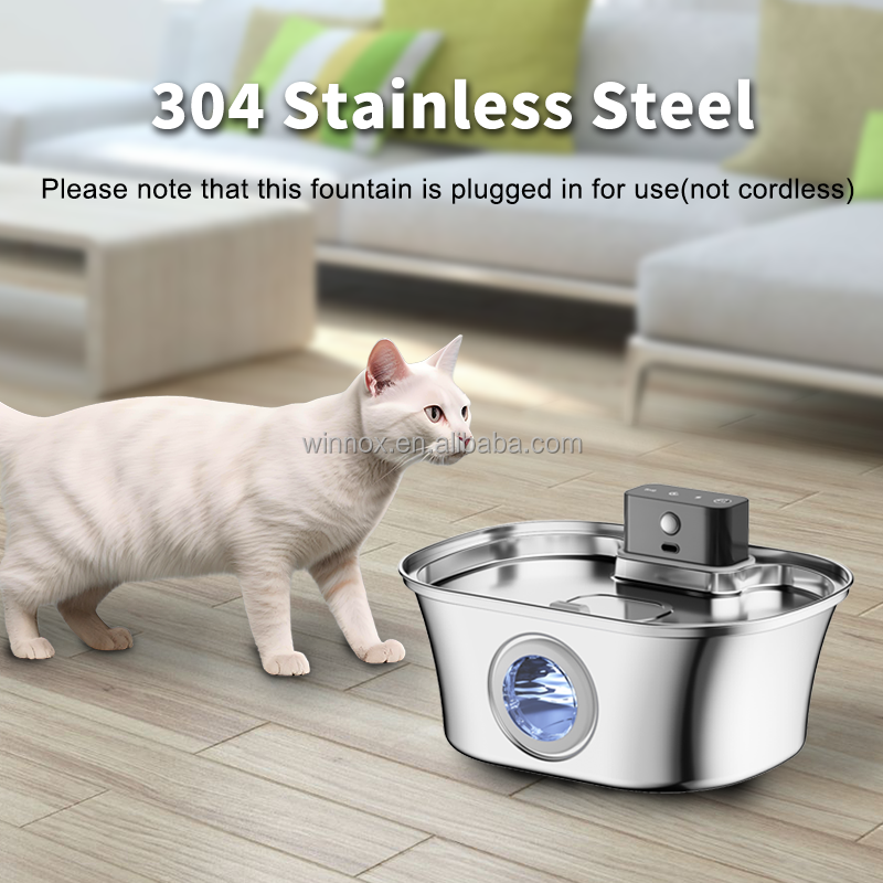 Pet Water Fountain Manufacturer - Stainless Steel OEM Sensor