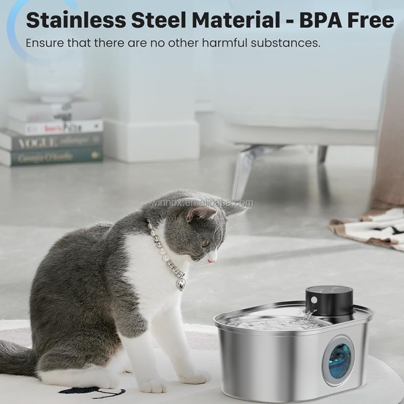 Pet Water Bowl Factory - Smart Induction Raised Wireless