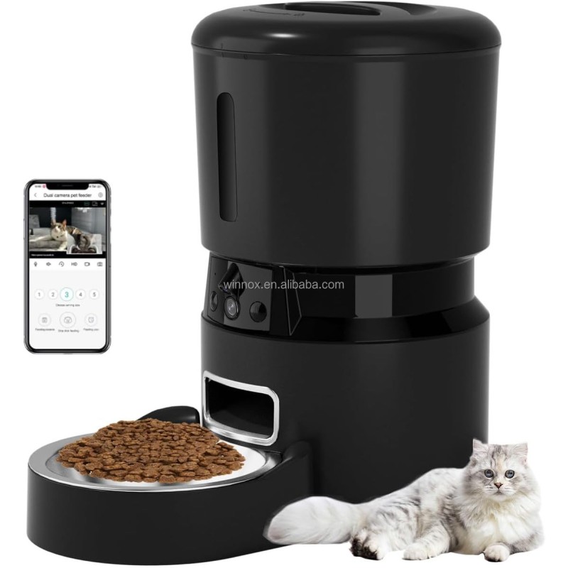 Pet Feeder Factory - Double Stainless Steel APP Control