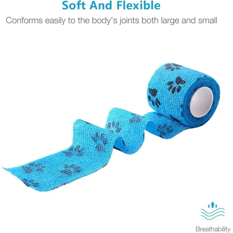 Cohesive Bandage Manufacturer - High Elasticity Hand Tear Pet Veterinary