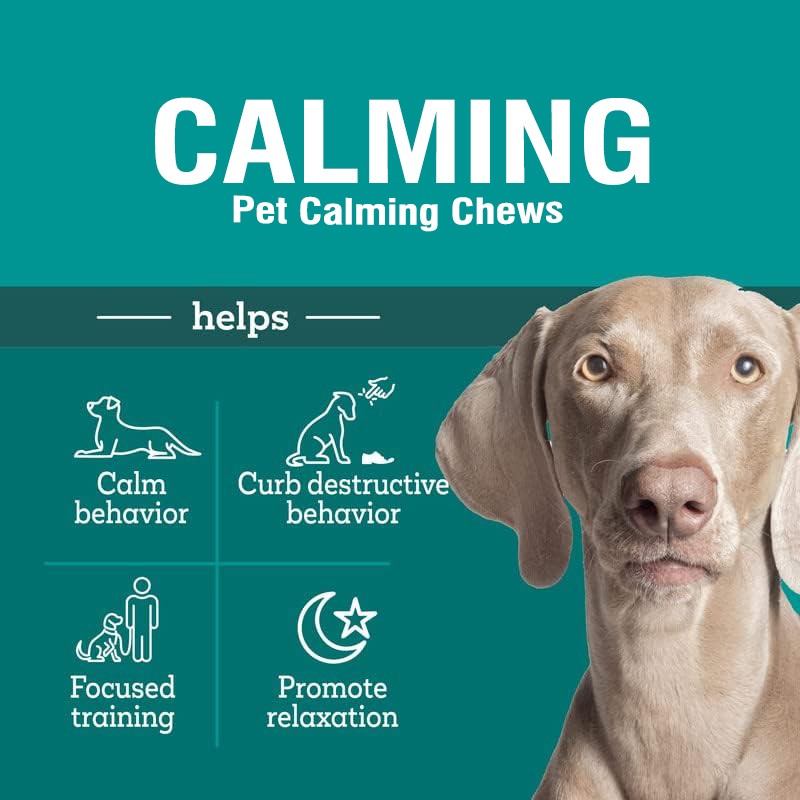 Pet Calming Chews Supplier - Advanced Hemp Chamomile Anxiety Sleep Support