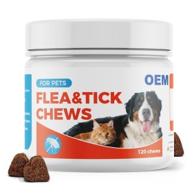 Cat Flea Chewables Supplier - OEM Flea Treatment with Skin Coat Support