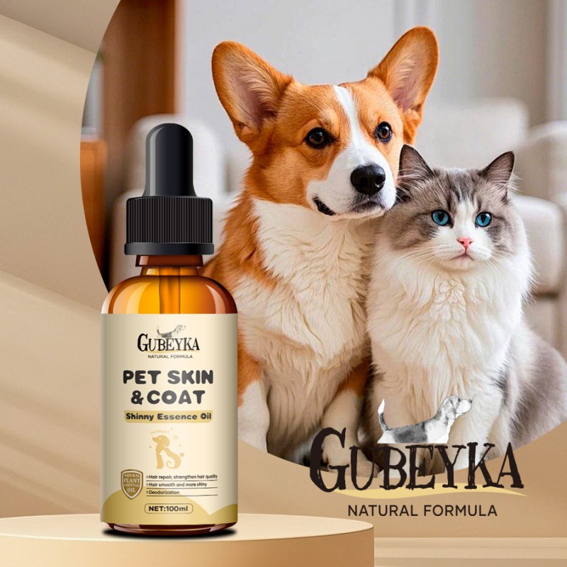 Pet Essential Oil Factory - Organic Skin Coat Hair Grooming Oil