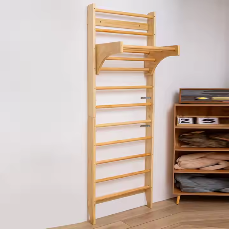 Gymnastics Bar Manufacturer - Wood Stall Bar Wall Mounted