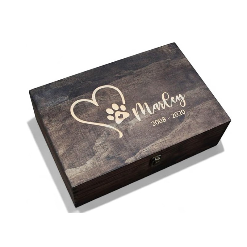 Memory Box Supplier - Wooden Keepsake Engraved Lid