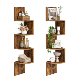 Wall Shelves Factory - Acacia Wood Space Saving