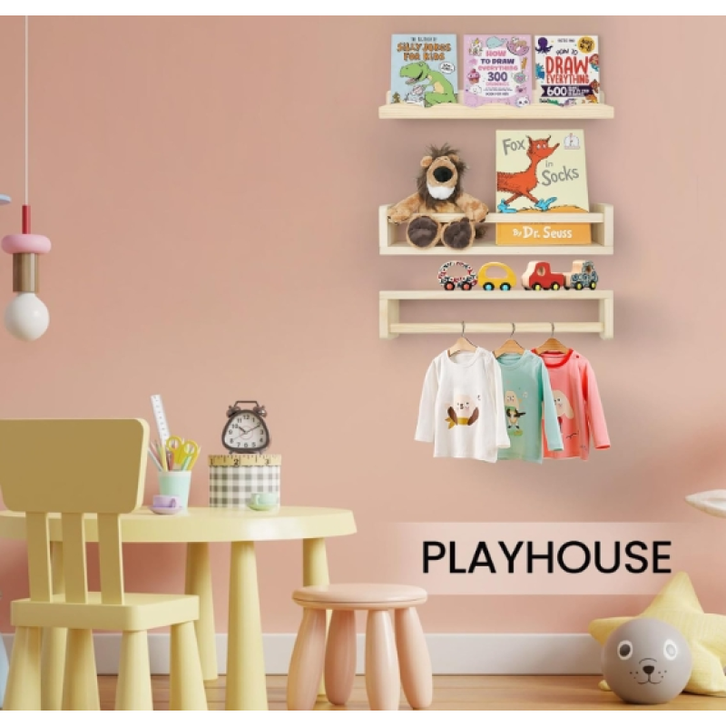 Floating Shelves Manufacturer - Set of 4 Wall Mounted