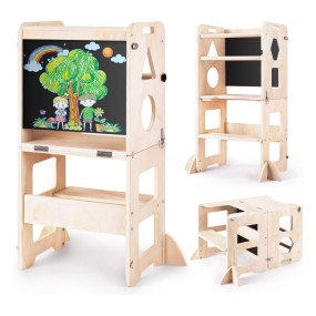 Step Stool Factory - 4 in 1 Foldable Learning Tower
