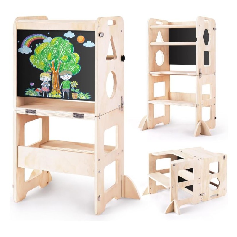 Step Stool Factory - 4 in 1 Foldable Learning Tower