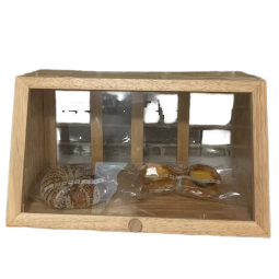 Storage Cabinet Manufacturer - Rubber Wood Flip Lid Dust Proof