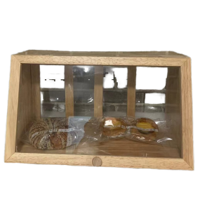 Storage Cabinet Manufacturer - Rubber Wood Flip Lid Dust Proof