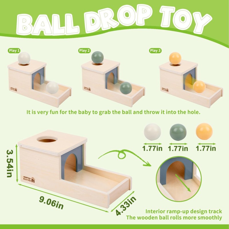 Sorting Toy Factory - Wooden Stacking Learning Toy