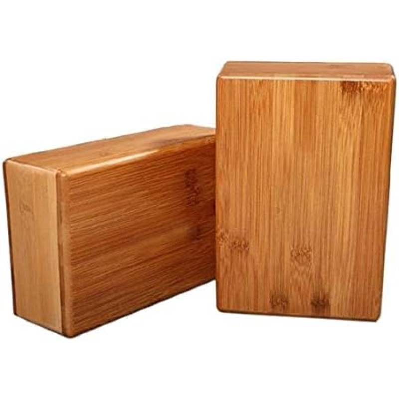 Yoga Block Factory - Set of 2 Bamboo Support Brick