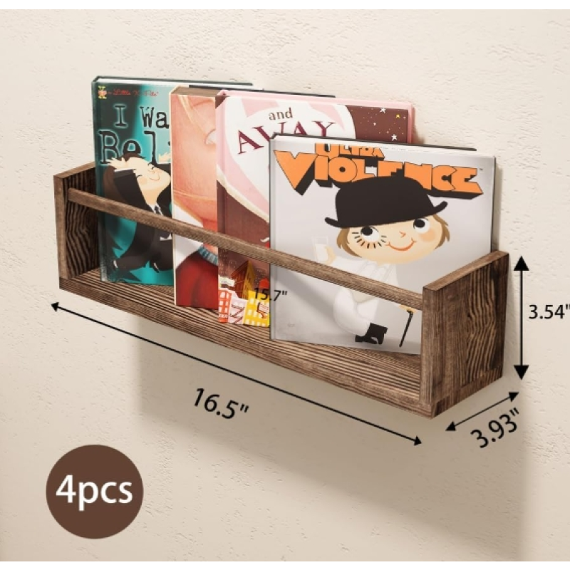 Corner Shelf Supplier - Wall Mounted Brackets Included